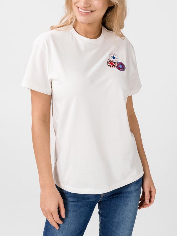Tričko Converse Womens Distort Tee Bílá