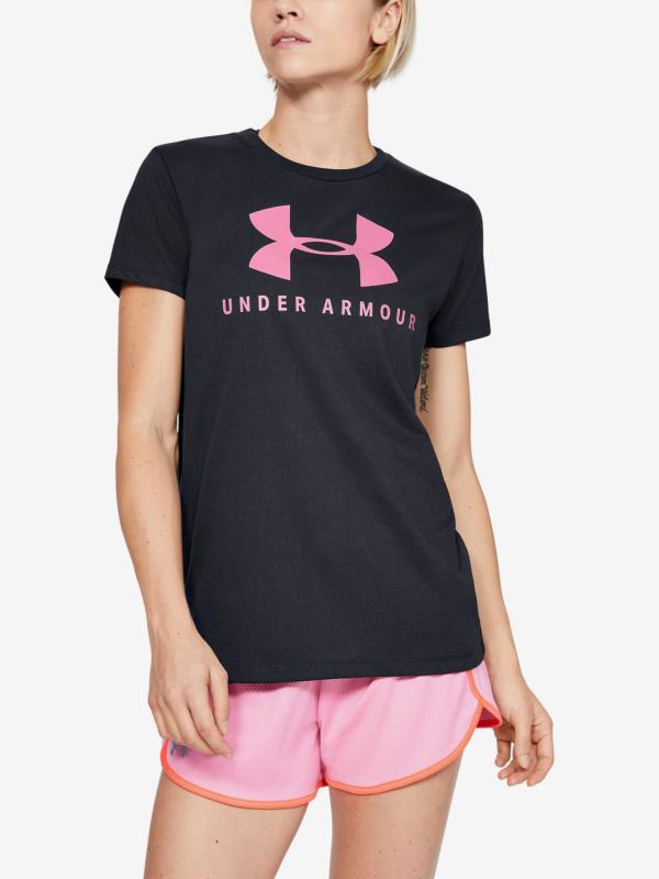 Tričko Under Armour Graphic Sportstyle Classic Crew Černá