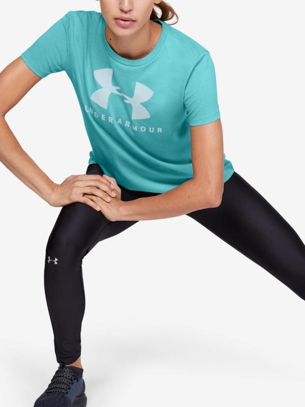 Tričko Under Armour Graphic Sportstyle Classic Crew Modrá