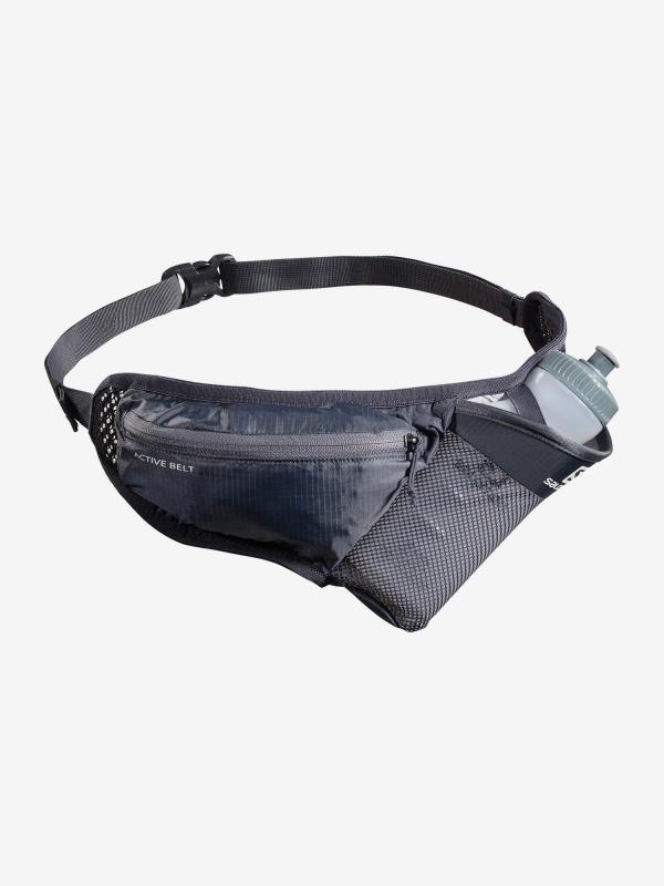 Pásek Salomon Active Belt Ebony/Black Šedá