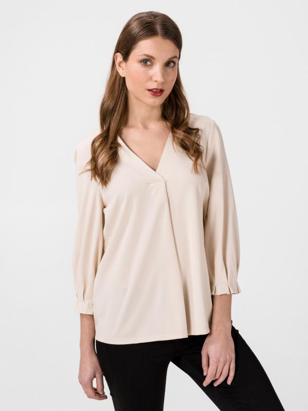 Jean Halenka Vero Moda Béžová