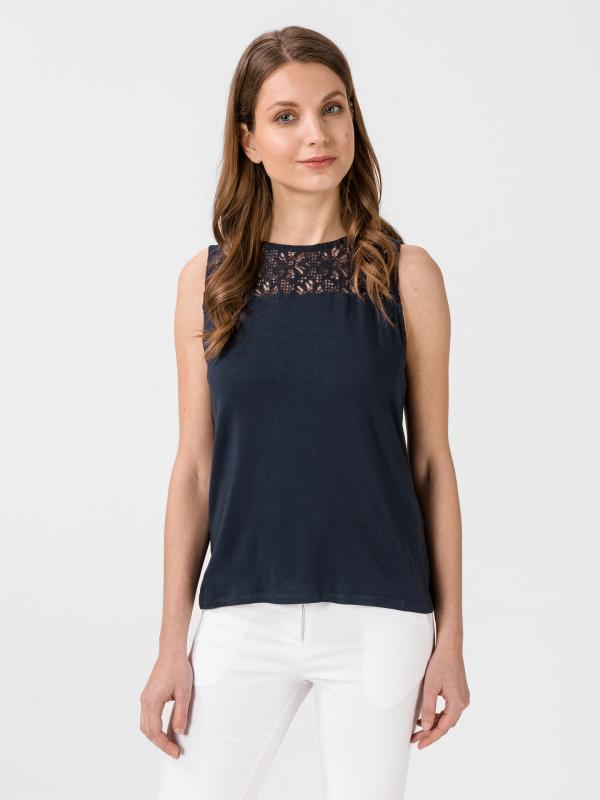 Jasmin Top Vero Moda Modrá