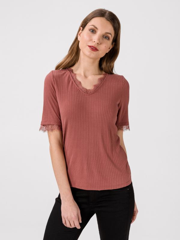 Judy Triko Vero Moda Červená