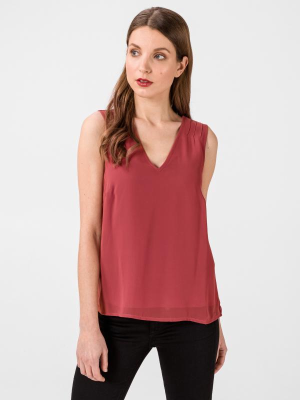 Julian Top Vero Moda Červená