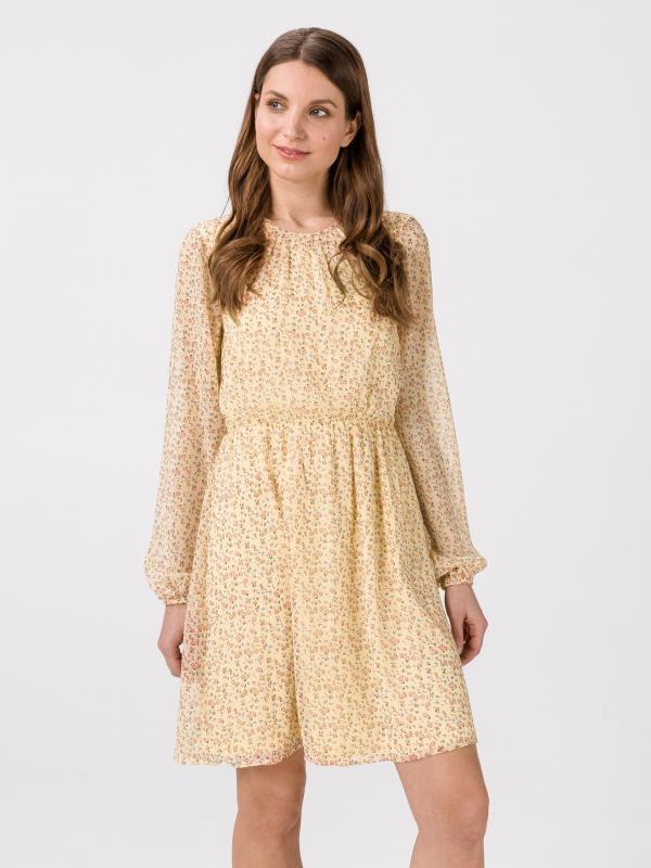 Molly Šaty Vero Moda Žlutá