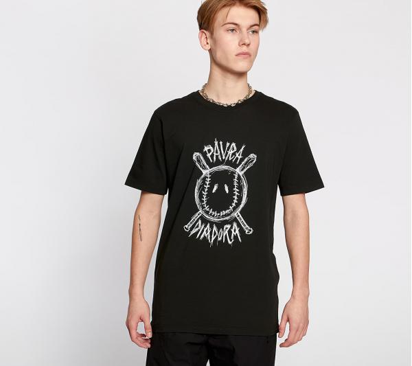 Diadora x Paura Logo Tee Black