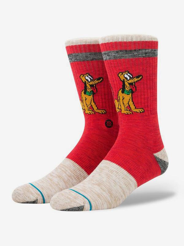 Ponožky Stance Vintage Disney Red Červená