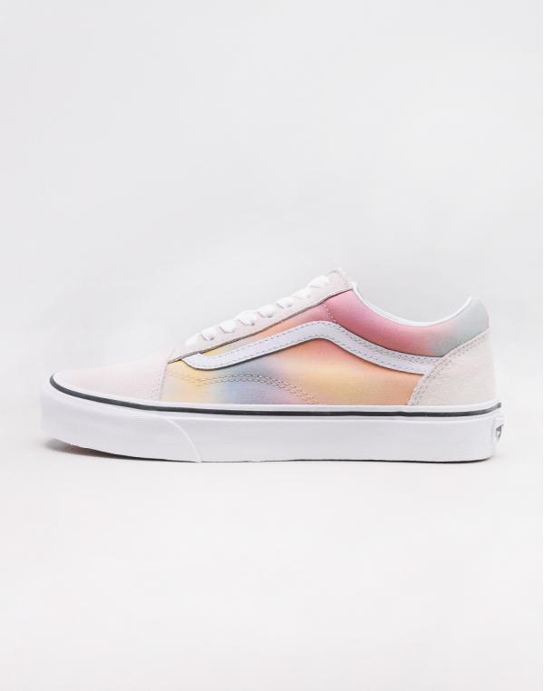 Vans Old Skool (Aura Shift) Multi/ True White 36
