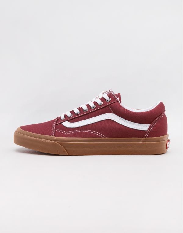 Vans Old Skool (Gum) Rosewood/True White 43
