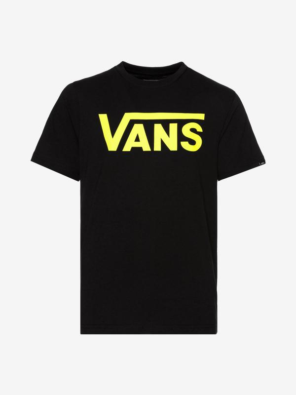 Tričko Vans By Classic Boys Black/Sulphur Černá