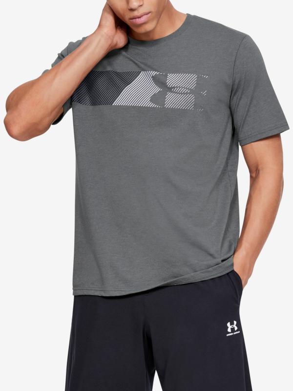Tričko Under Armour Fast Left Chest 2.0 Ss Šedá