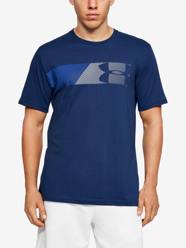 Tričko Under Armour Fast Left Chest 2.0 Ss Modrá