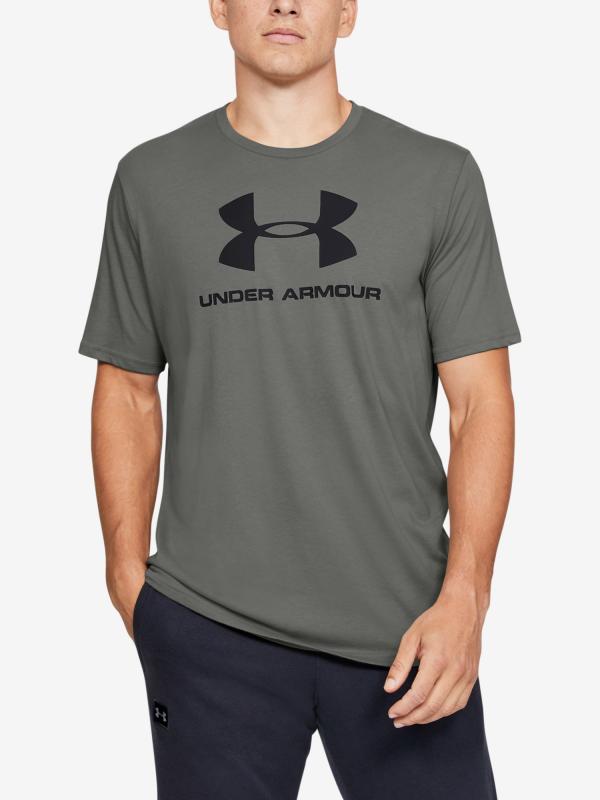 Tričko Under Armour Sportstyle Logo Ss Zelená