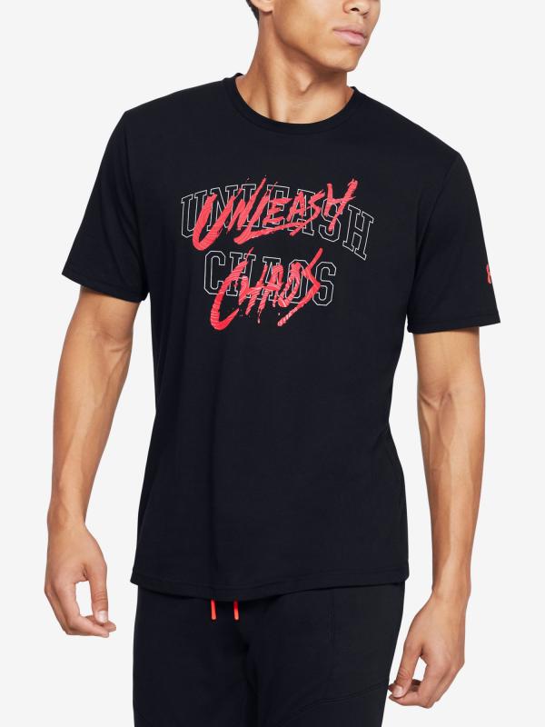 Tričko Under Armour Unleash Chaos Tee Černá