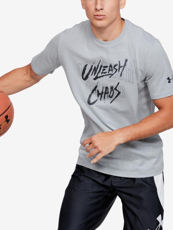 Tričko Under Armour Unleash Chaos Tee Šedá