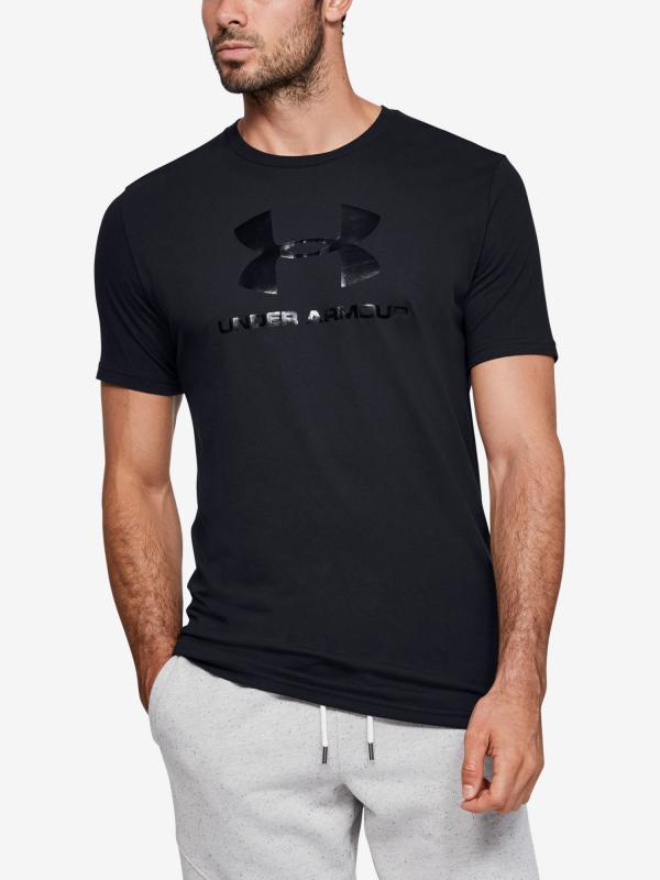 Tričko Under Armour Clear Logo Ss Černá