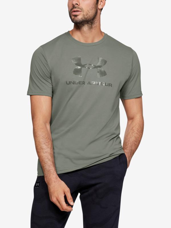 Tričko Under Armour Clear Logo Ss Zelená