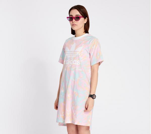 adidas Tee Dress Multicolor/ White/ True Pink