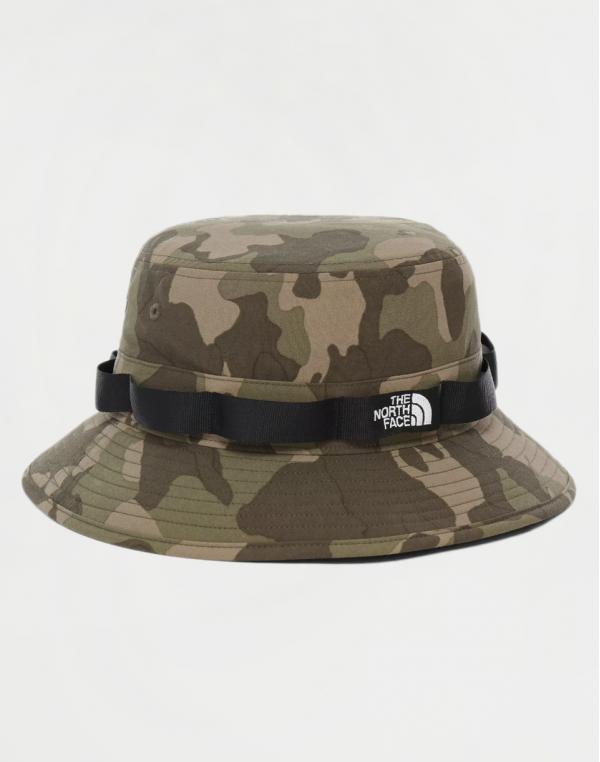The North Face Class V Brimmer Burnt Olive Green Ponderosa Pine Print S/M