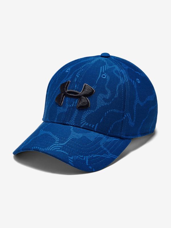 Kšiltovka Under Armour Men'S Printed Blitzing 3.0 Modrá