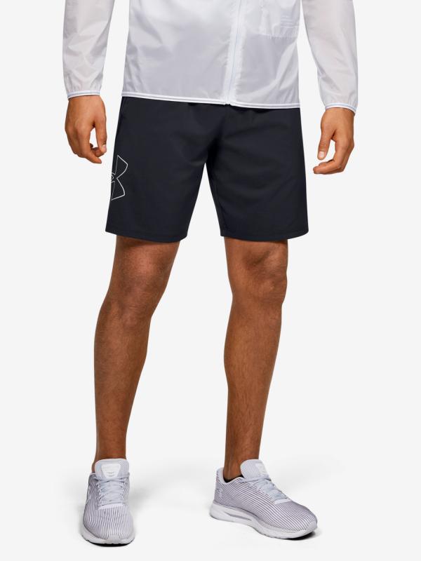 Kraťasy Under Armour M Qlifier Speedpocket 9'' Linerless Černá