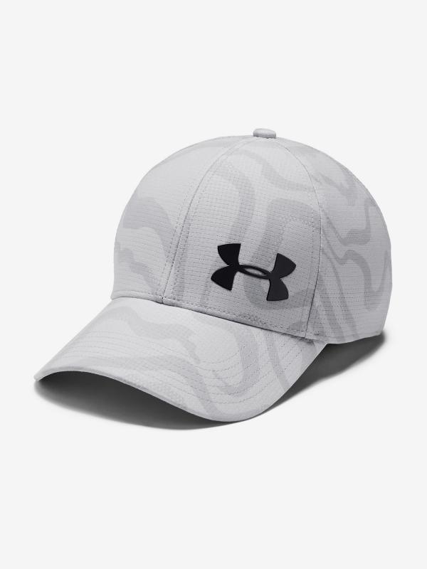 Kšiltovka Under Armour Men'S Printed Airvent Core Cap Šedá
