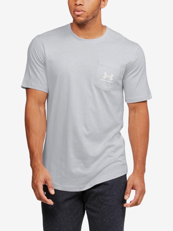 Tričko Under Armour Sportstyle Ss Šedá