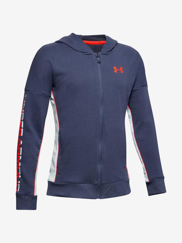 Mikina Under Armour Rival Terry Fz Modrá