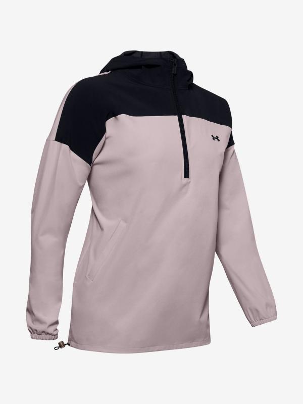 Mikina Under Armour Athlete Recovery Wn Anorak Růžová