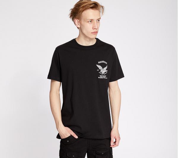 maharishi Drone Eagle Organic Tee Black