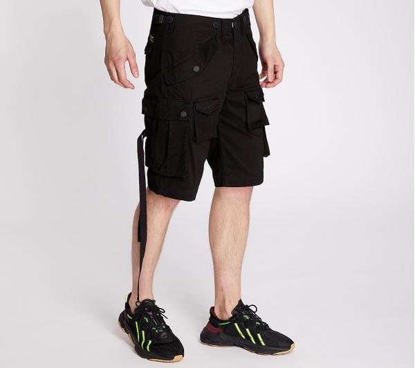 maharishi Cargo F47 Legion Shorts Black