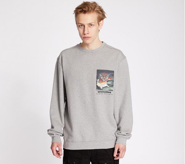 maharishi Programma Crewneck Grey Marl