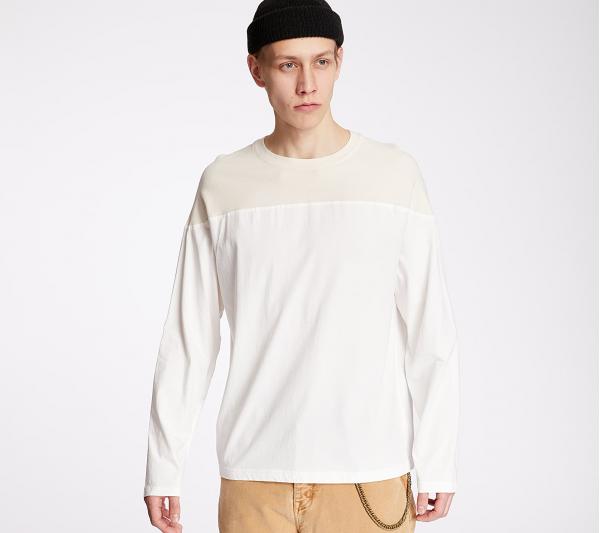Our Legacy Moto Sweatshirt White/ Nicotine Clean