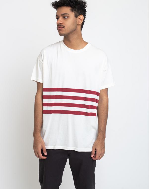 RVLT 1170 Stripe T-shirt Red L