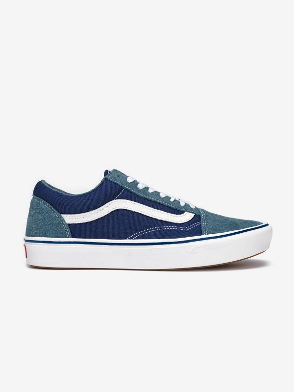 Boty Vans Ua Comfycush Old S (Suede/Textile) Modrá