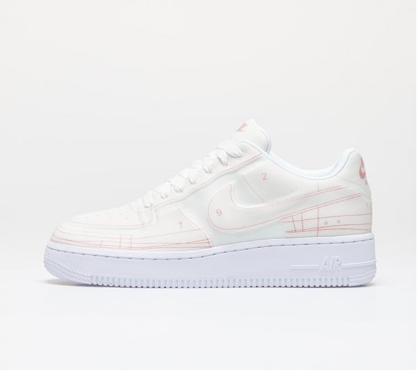 Nike Wmns Air Force 1 '07 LX Summit White/ Summit White-University Red