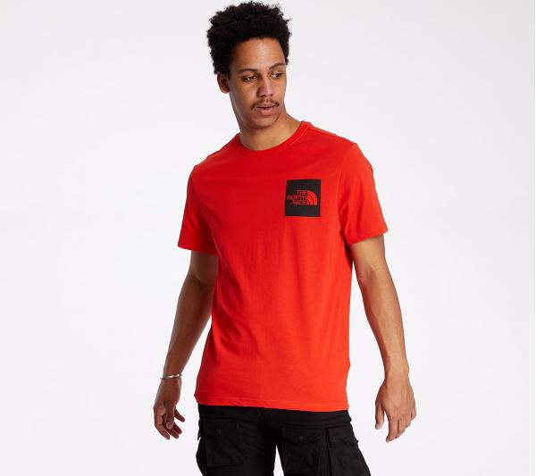 The North Face Fine Tee Fiery Red