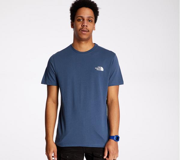 The North Face Simple Dome Tee Blue Wing Teal