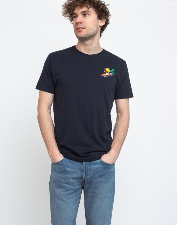 RVLT 1167 Boa Print T-shirt Navy S