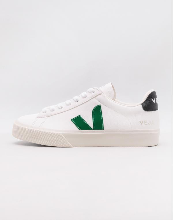 Veja Campo Extra White Emeraude Black 44