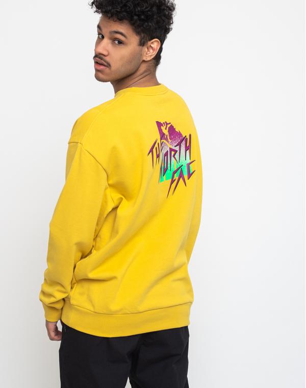 The North Face Mos Crew Bamboo Yellow M