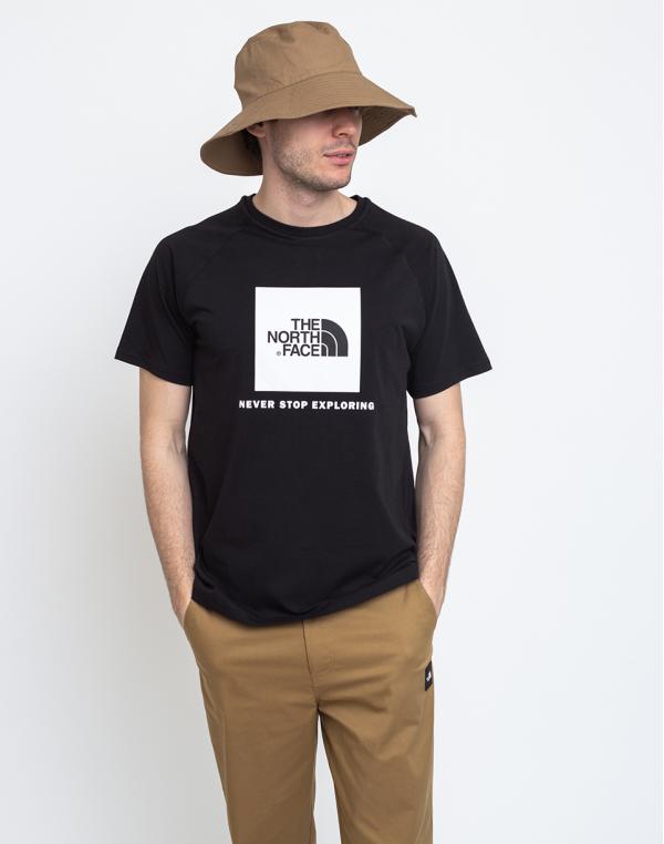 The North Face Rag Red Box Tee Tnf Black/Tnf White S
