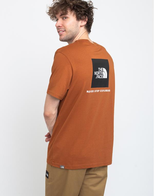 The North Face Red Box Tee Caramel Cafe M