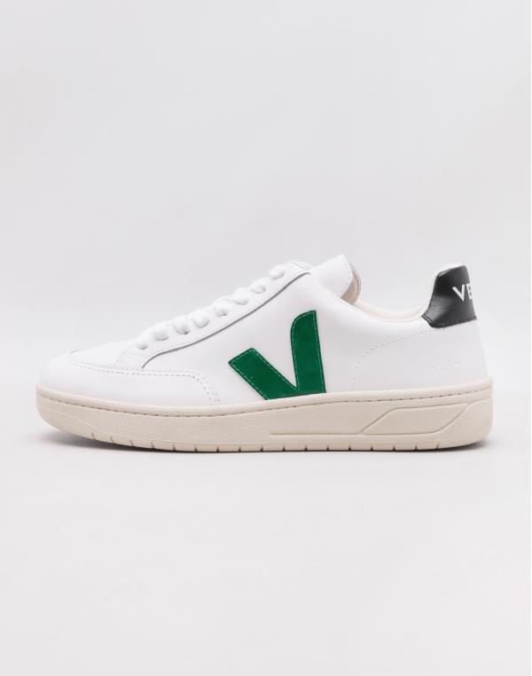 Veja V-12 Extra White Emeraude Black 42