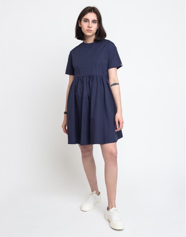 Lazy Oaf Woven Sally Dress Navy Blue S