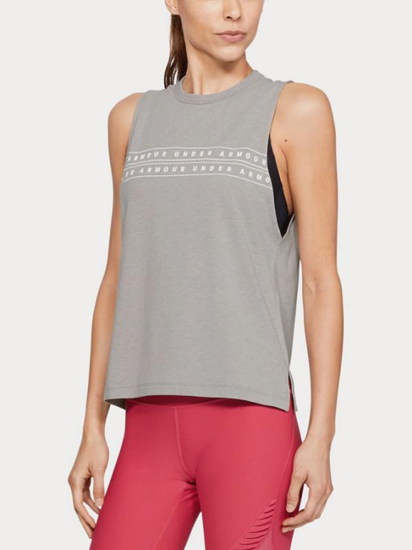 Tílko Under Armour Graphic Wm Muscle Tank Šedá