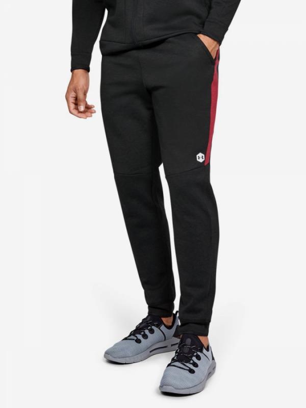 Tepláky Under Armour Athlete Recovery Fleece Pant-Blk Černá
