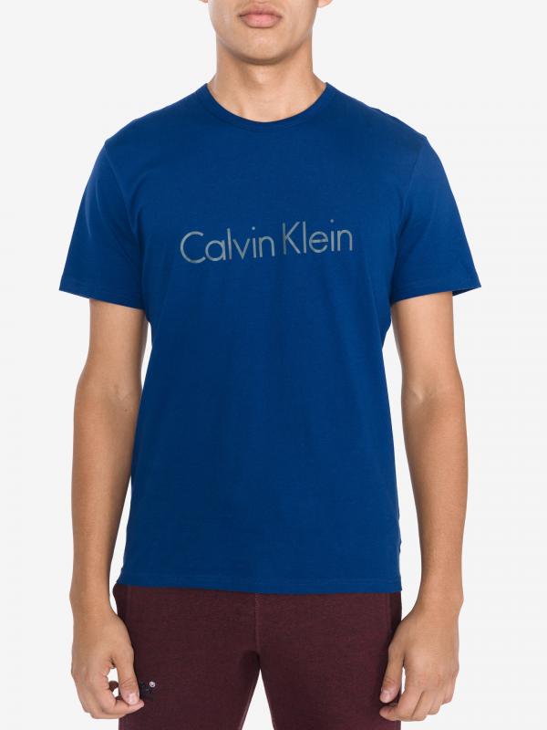 Triko na spaní Calvin Klein Modrá