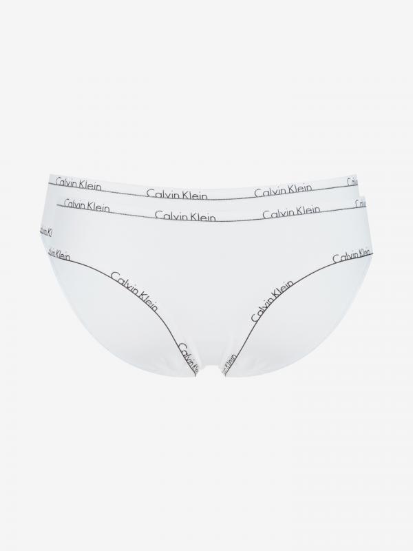Kalhotky 2 ks Calvin Klein Bílá
