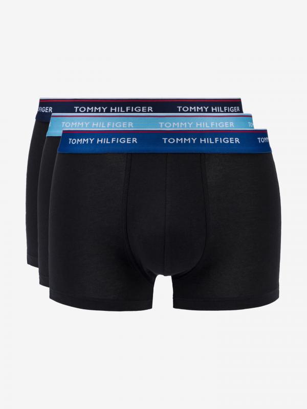 Boxerky 3 ks Tommy Hilfiger Černá